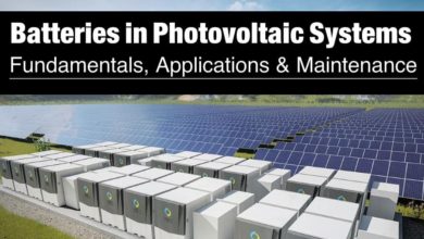 Batteries in Photovoltaic Systems - Fundamentals, Applications and Maintenance