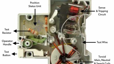 Construction of RCD - Residual Current Device - RCCB