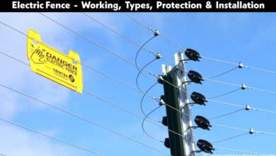 Electric Fence - Working, Types, Protection Installation