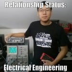 Funny Electrical Engineering student relationship status