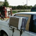 Funny Engineering Car AC Installation