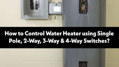 How to Control Water heater using single way, two way, three way and four-way Intermediate Switches