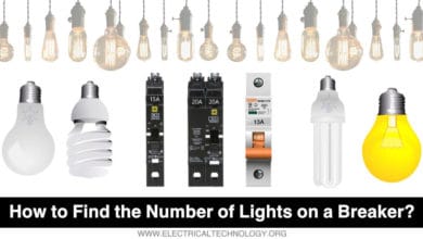 How to Find the Number of Lights on a Single Circuit Breaker