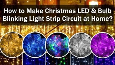 How to Make Christmas LED & Bulb Blinking Light String Circuit at Home