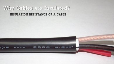 Insulation Resistance of a Cable. why cables are insulated?