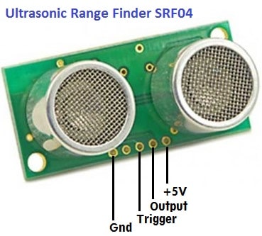 SRF04 Ultrasonic Range Finder for Aotomatic Water Level Controller