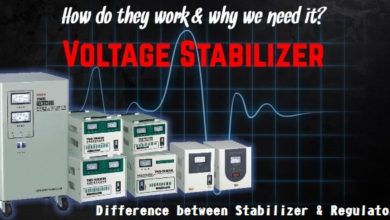 What is Voltage Stabilizer. Difference between Stabilizer & Regulator