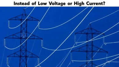 Why is High Voltage Used for Power Transmission Instead of Low Voltage or High Current