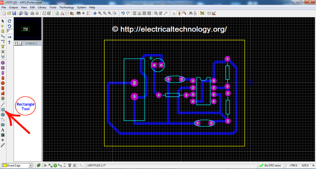 How To Design a PCB (Step by Step & Pictorial View) LED Flasher Circuit PCB Designing PCB Design of LED Flasher Circuit PCB Designing In Ares Capture Proteus A Complete PCB Design Circuit of LED Flasher Circuit