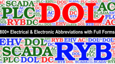 Electrical and Electronic Engineering Abbreviations with Full Forms 