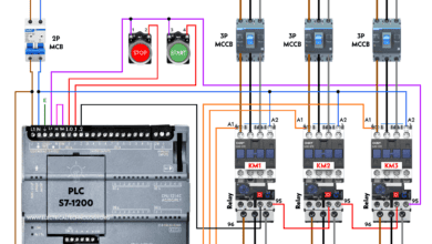 Controlling of Three Motors in Sequence Using PLC S7-1200