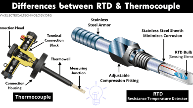 Differences between RTD and Thermocouple