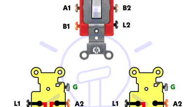 DPDT - Double Pole, Double Throw Switch