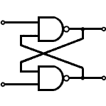 Digital Flip-Flop and Latches Symbols