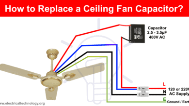 How to Replace a Ceiling Fan Capacitor