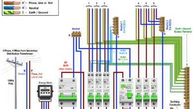 How to Wire a 230V Split Load Consumer Unit - RCD+RCBO - IEC & UK