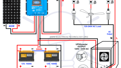 How to Wire Batteries in Series-Parallel Combo Connections With PV Panel