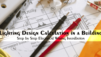 Lighting Design Calculation in a Building - Step by Step