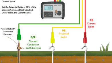 Measuring Ground Resistance using Megger Ground Resistance Tester