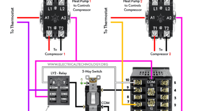 Toggle between Two Heat Pumps using 240V Twin Timer