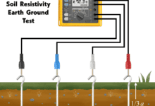 Wenner Method - Four Point Method - Soil Resistivity Earth Ground Test