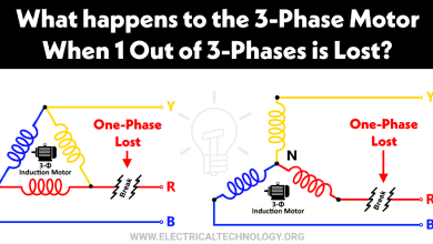 What happens to the 3-Phase Motor When 1 Out of 3 Phases is Lost