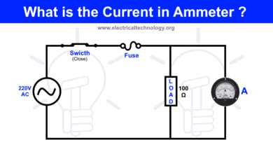 What is the Current in Ammeter Connected in Parallel