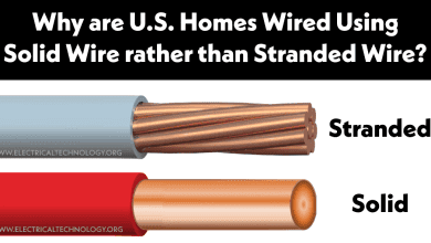 Why are U.S Homes Wired Using Solid Wire rather than Stranded Wire